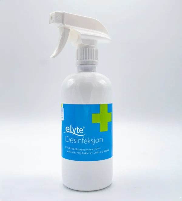 Elyte overflatedesinfeksjon 0,5l spray -  6pk