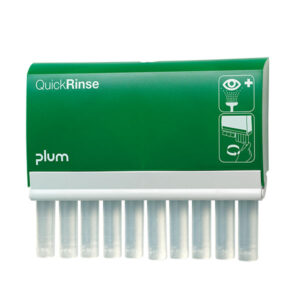 Plum QuickRinse Dispenser med 10 x 20 ml øyeskylleampuller