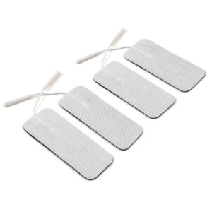 Rektangulære TENS elektroder 40 x 100 mm (4 stk)