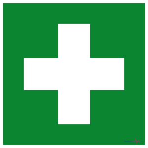 Førstehjelp - Klistermerke