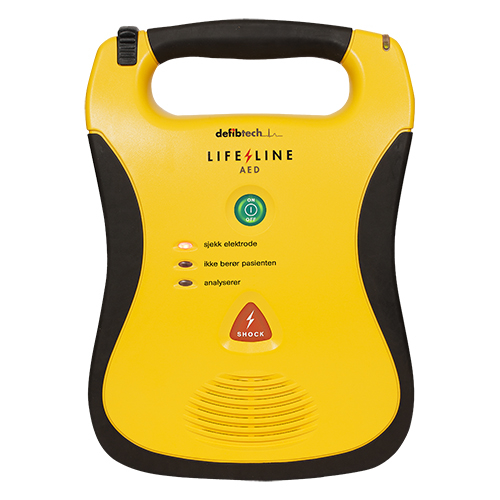 Lifeline AED Hjertestarter - Norsk, med 5 års batteri